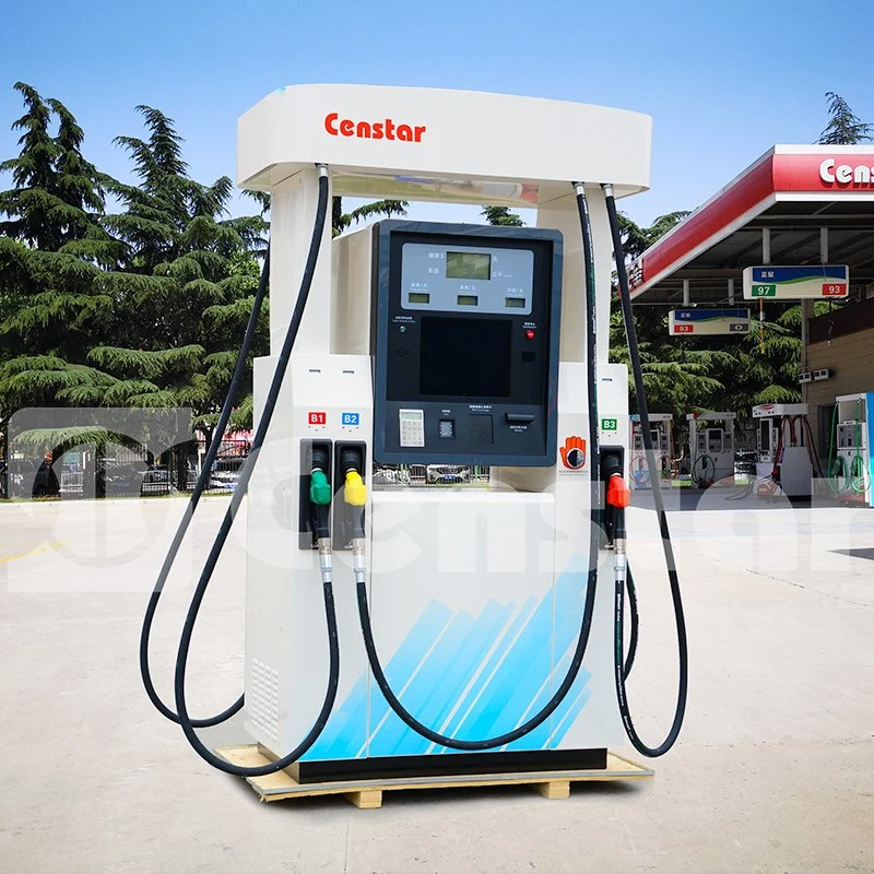 Bomba de combustible de nivel superior a la venta de combustible Bomba dispensadora de la estación de llenado de equipos para estaciones de servicio