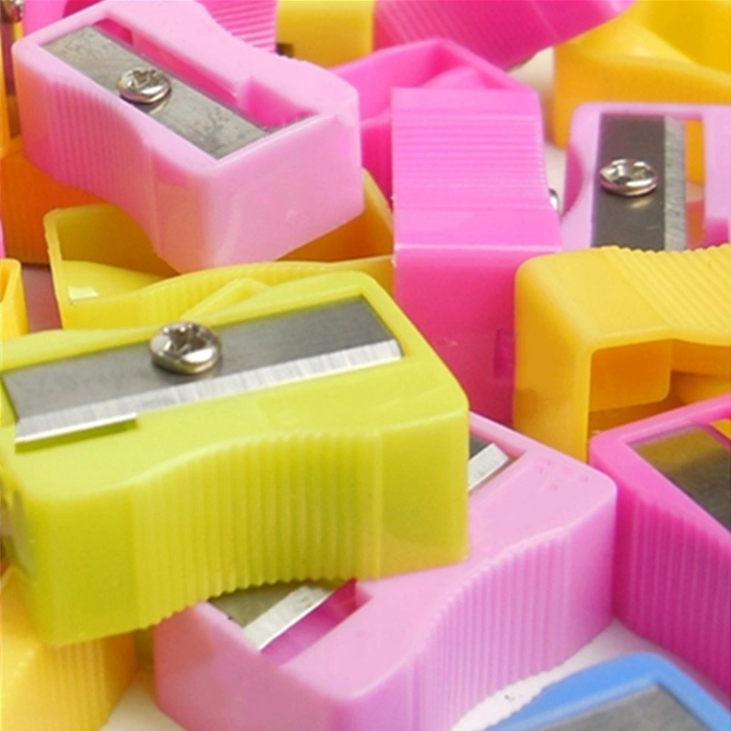 Small Colorful Square Pencil Sharpener