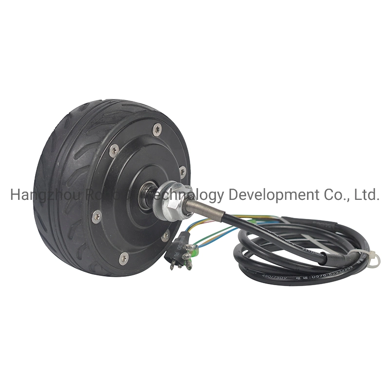 4 Inch 24V 150W Power 300 Rpm 3nm Brushless DC Hub Motor for Agv Robot