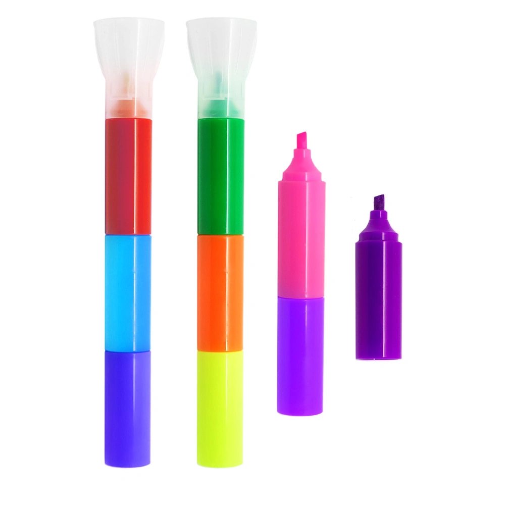 Neuer Style Fancy Mini Multi Color Textmarker Marker Pen