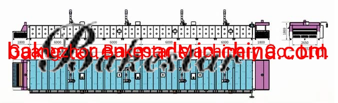 Factory Outlet Industrial Conveyor Baking Tunnel Oven Design Using Gas Ideal for a Variety of Hot Foods