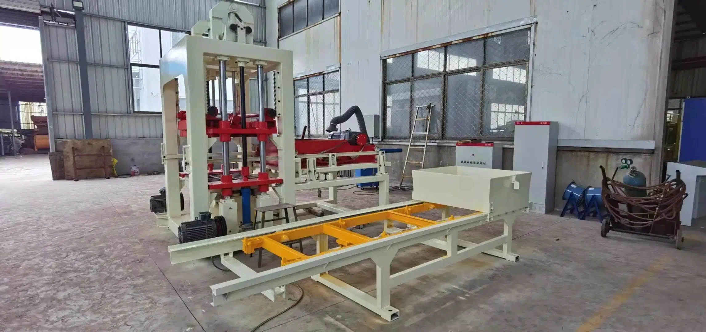 Cheap Hydraulic Concrete Cement Hollow Block Brick Making Machine Price