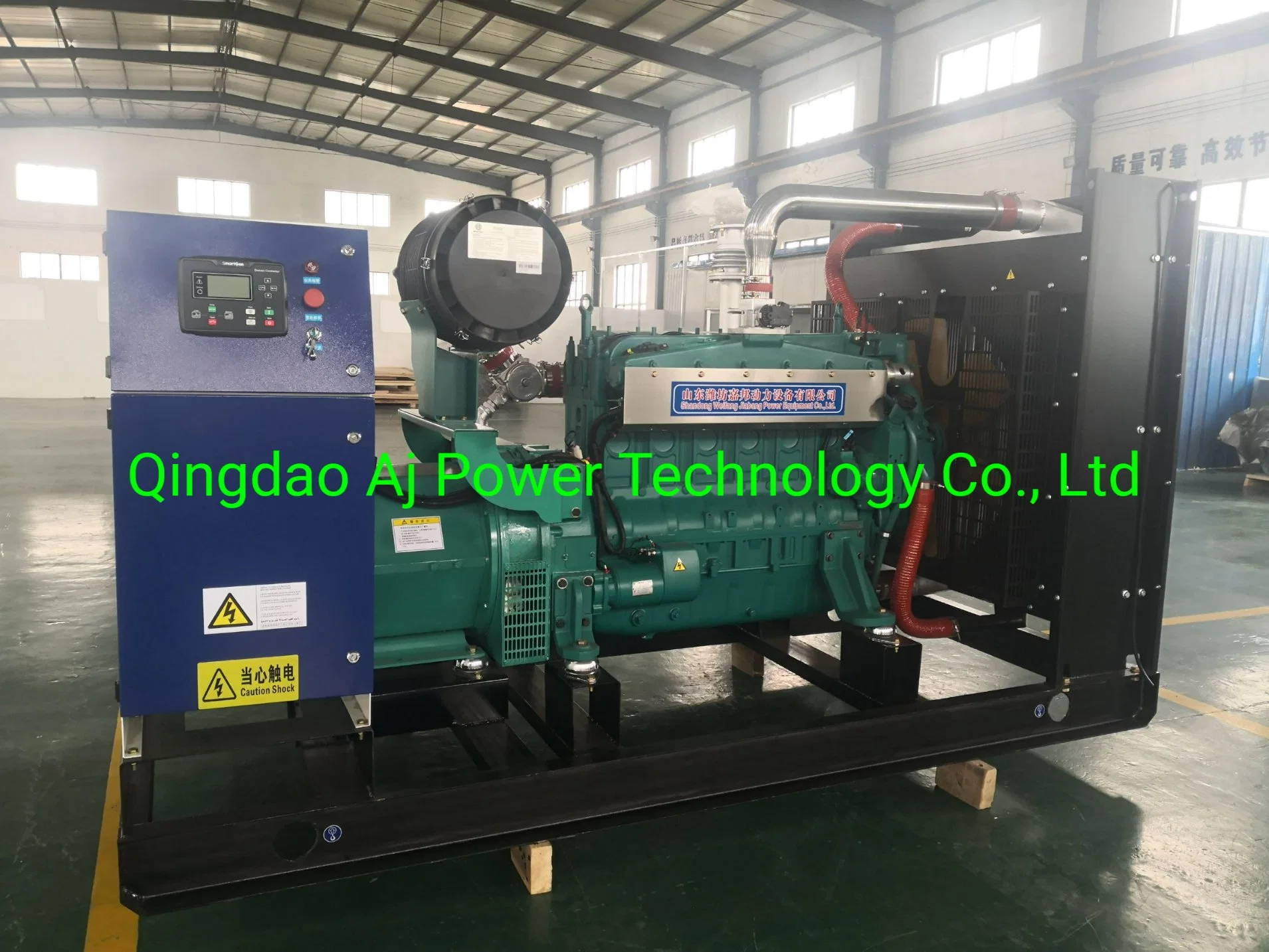 Ce Approved 10kw-2000kw Natural Gas Generator with LNG, CNG, LPG, Methane