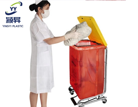 Yingyi Plastic Medical Hospital PVA Water Soluble Laundry Bag