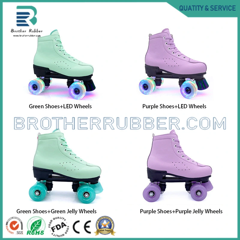 Skating Shoes for Girl and Boys Simple Wheel Foldable Roller Skates Shoes