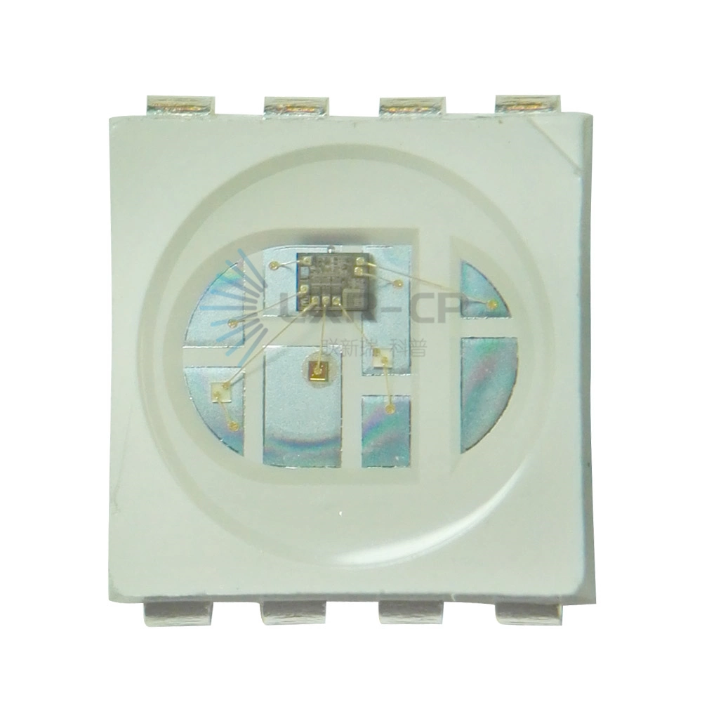 Wholesale/Supplier 8 Pins Addressable 0.2W Ws2812 Sk6812 Ws2811 Sk9822 IC Built-in SMD 5050 RGB LED Diode Chip