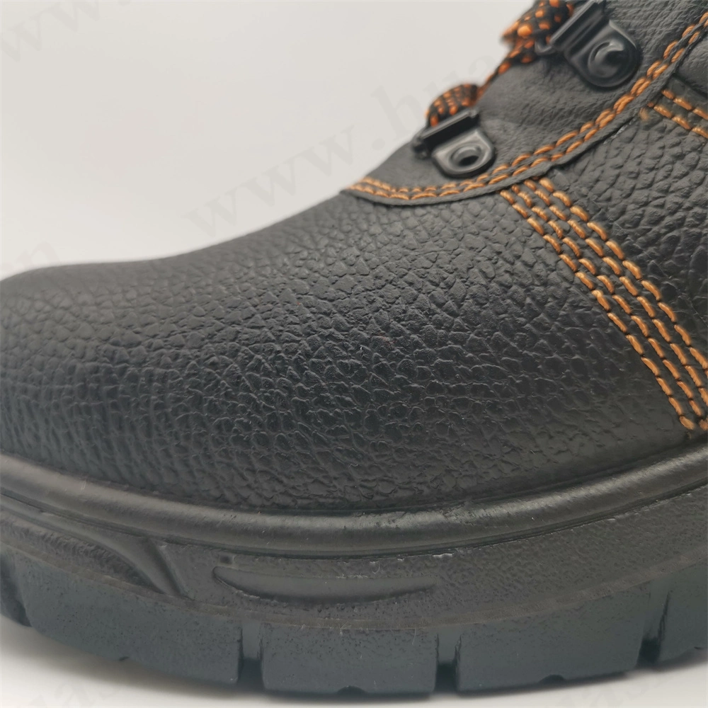 Gww, Hot Selling Keep Warm Wool Lining Barton Prited Leather Work Boo Theavy Industry Anti-Oil Acid Proof Steel Toe Safety Boot HSB299