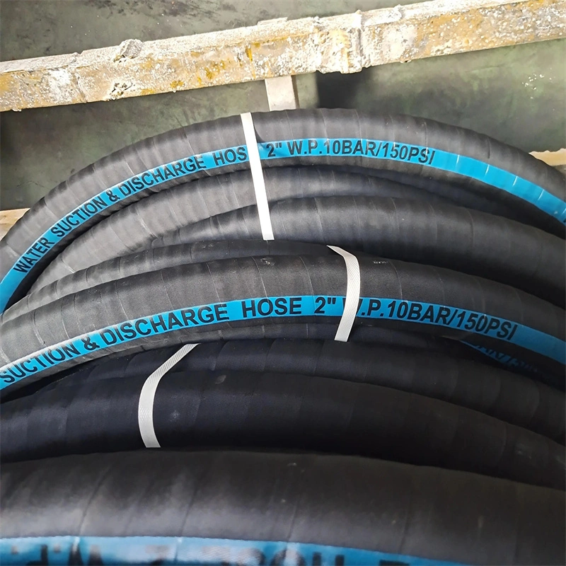 China Manufacturers Industrial Rubber Oil Steam Suction Discharge Hose