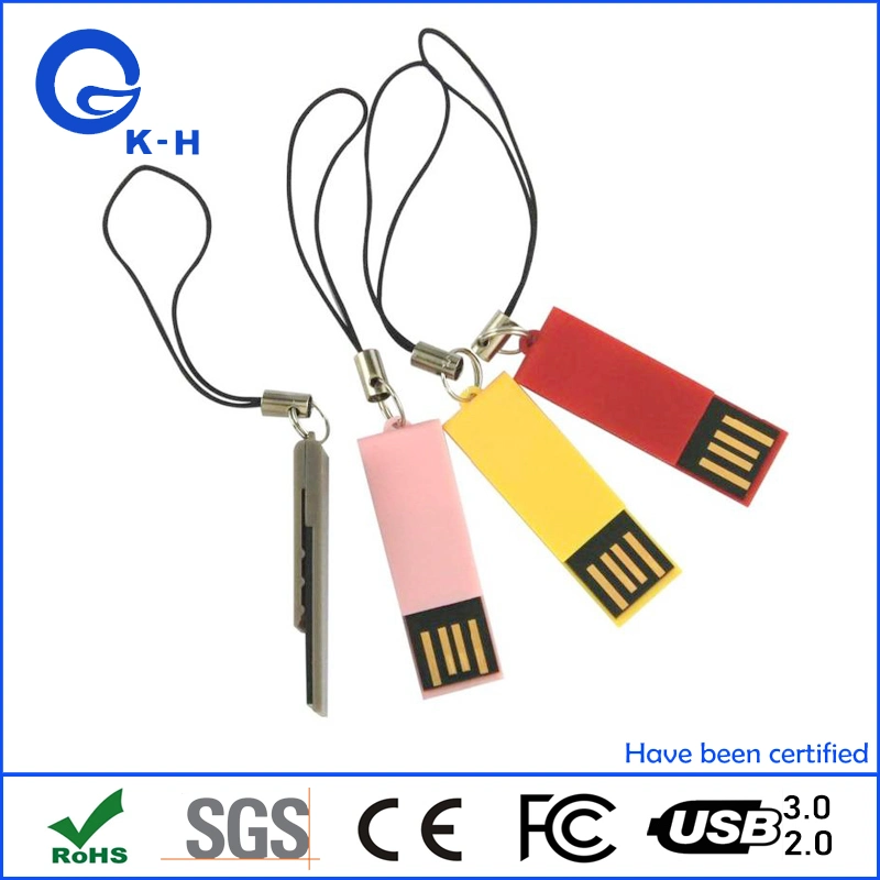 Mini Clip de ABS de 4 GB de disco Flash USB 8GB 16GB 32 GB