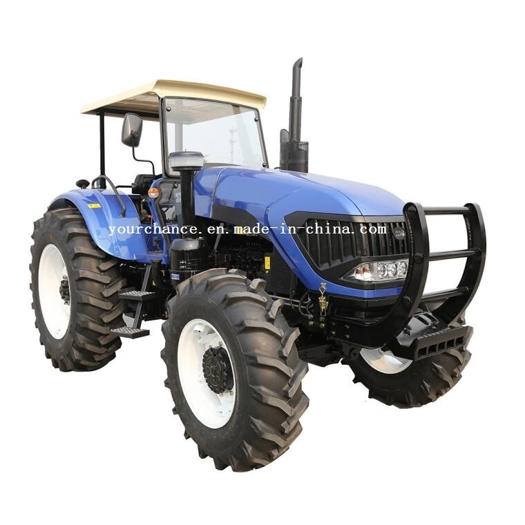 New Condition Ce Certificate Dq1004 100HP 4WD Chinese Big Agricultural Wheel Farming Tractor for Sale