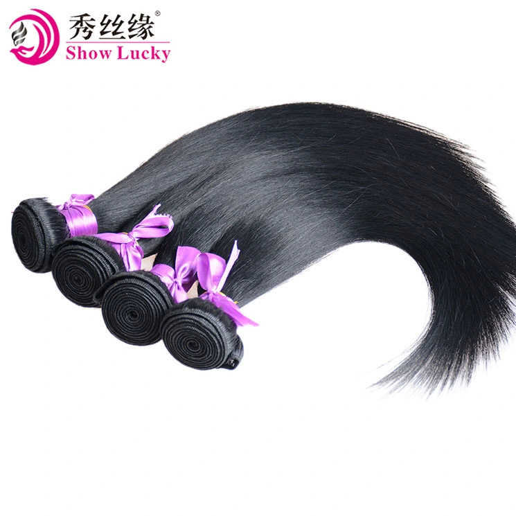 Double Weft Straight Synthetic Hair Weaving Kanekalon Hair Weave High Temperature Fiber Hairs