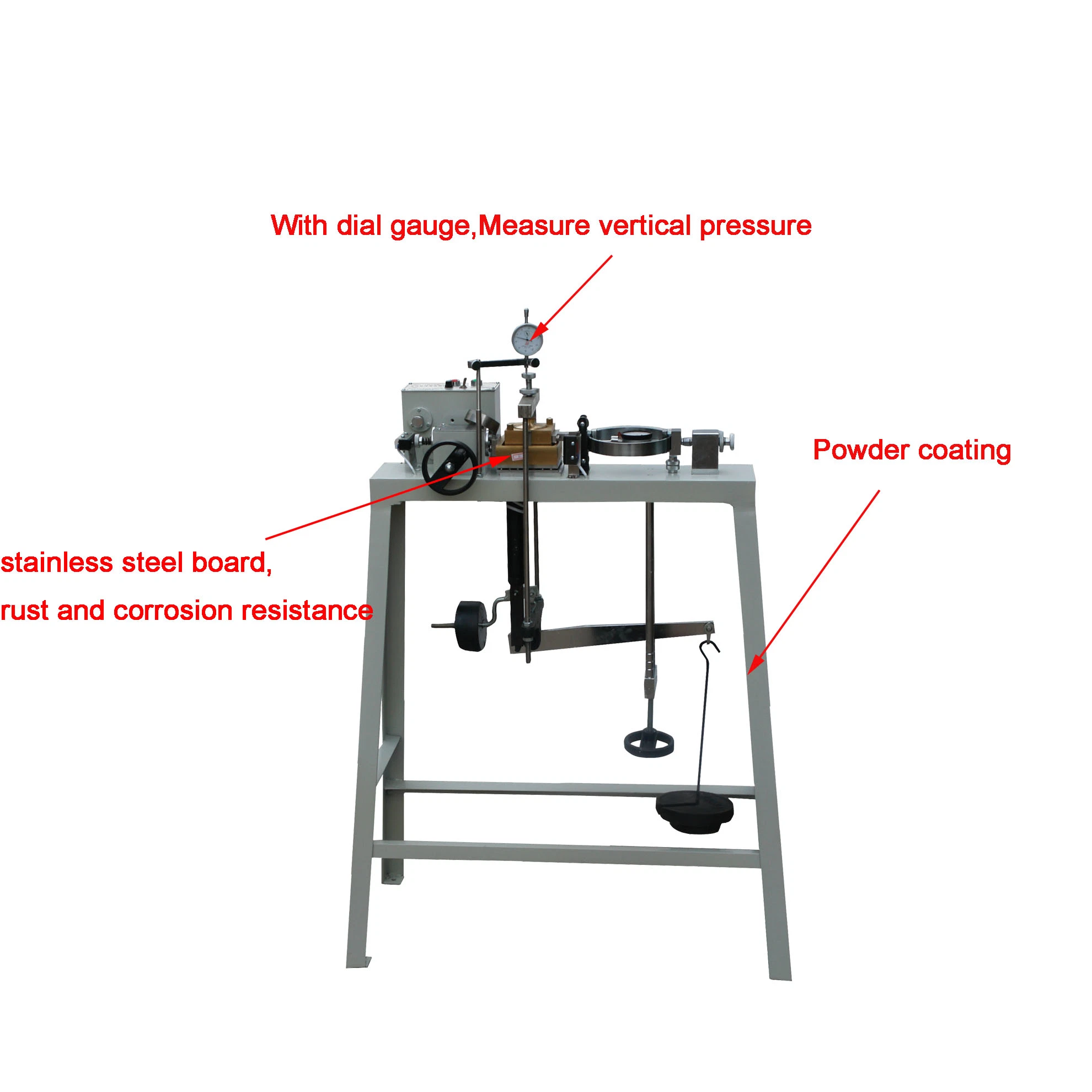 Three Speed Electric Strain Direct Shear Testing Apparatus