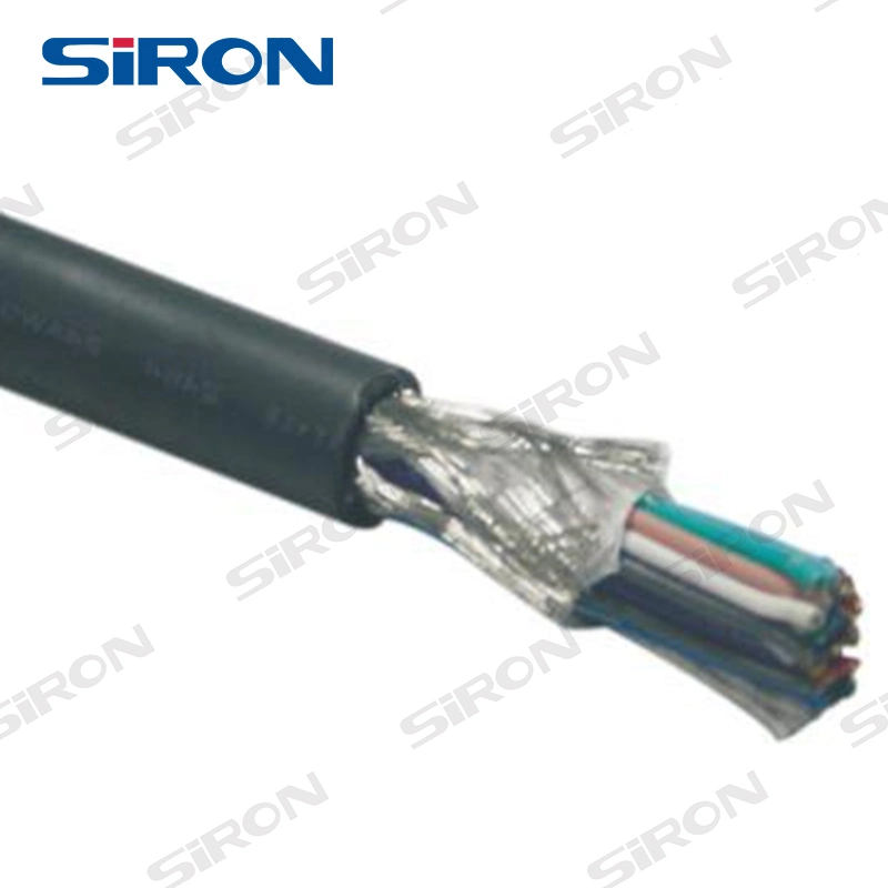 Cable apantallado de par trenzado SIRON X130 Multi Core Double Shielded Cable de señal cable de control del ordenador para señal de pulso o codificador Transmisión