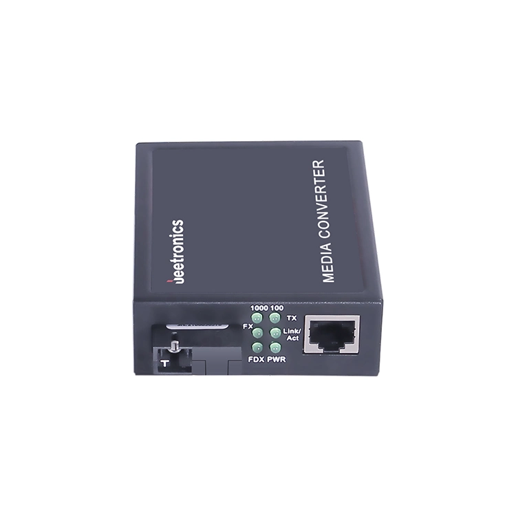 Tx1310/Rx1550nm SMF 60km Single Fiber Ethernet Unmanaged Gigabit Media Converter