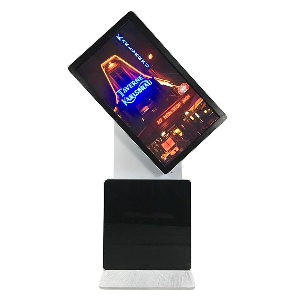 43 Inch Rotating Floor Standing Advertising Standalone Digital Signage Stands