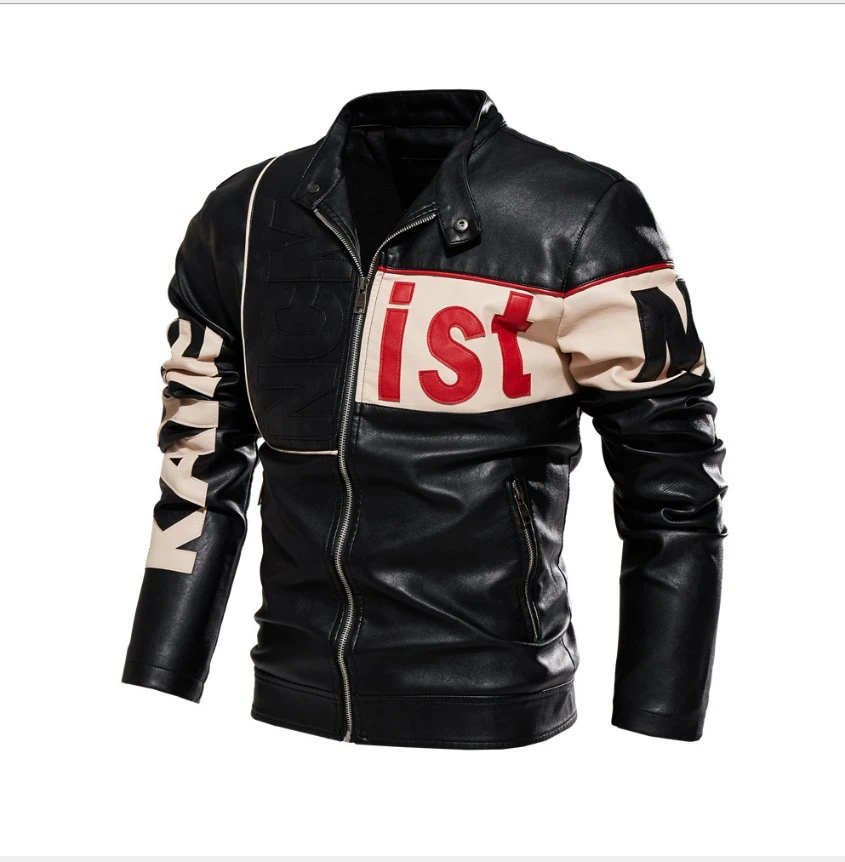 OEM Herrenjacke Motorradbekleidung Herren Lederjacke Bekleidung Customization