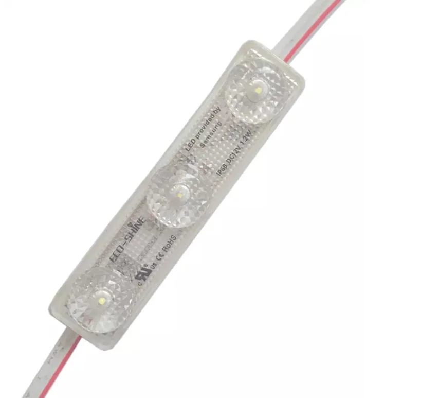 High Brightness DC12V 1.2W 3 LEDs Outdoor Waterproof IP65 Sign Module SMD 2835 5730 LED Modules