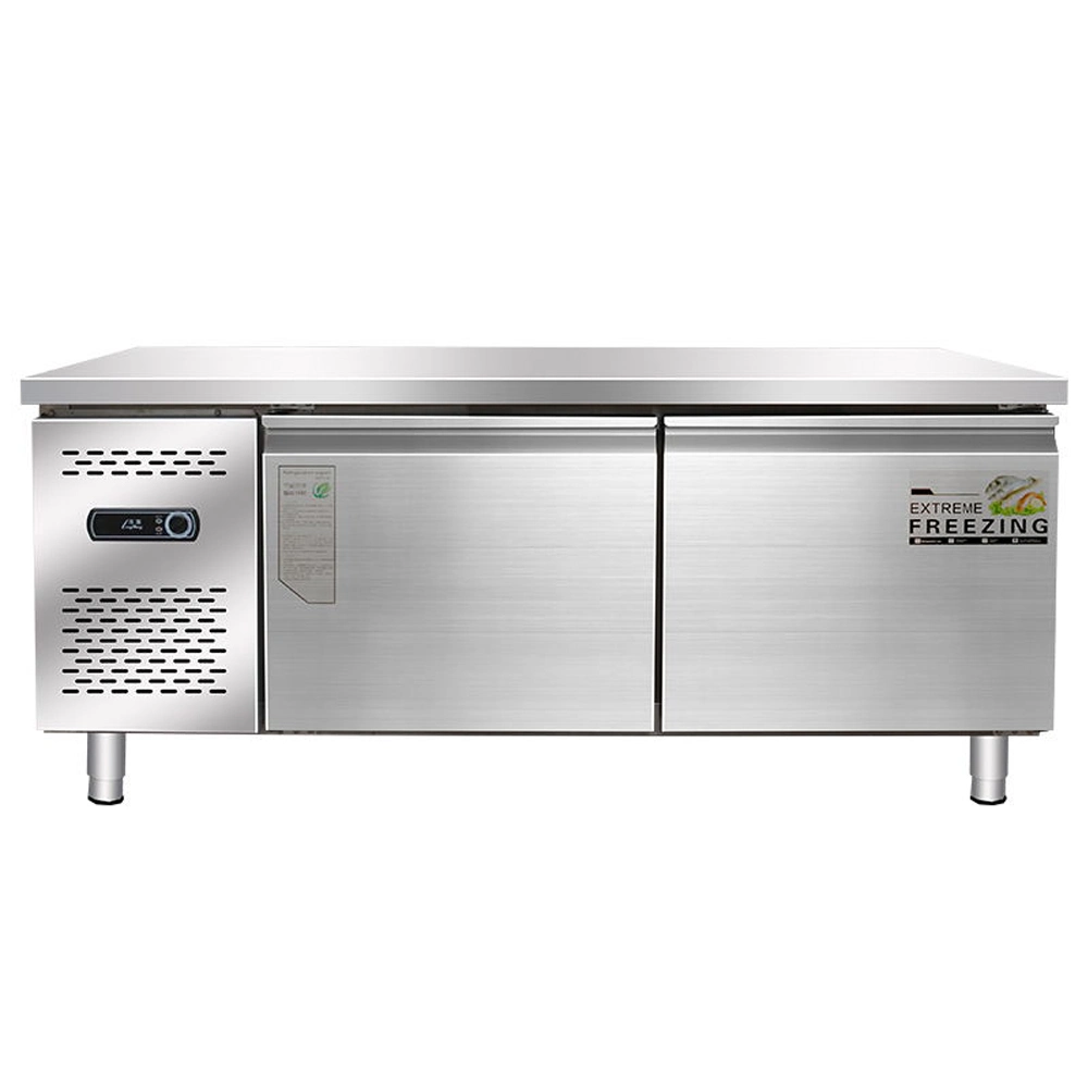 Air-Cooled Table Refrigerator Under Counter Refrigerator Commercial Counter Pizza Prep Table Refrigerator