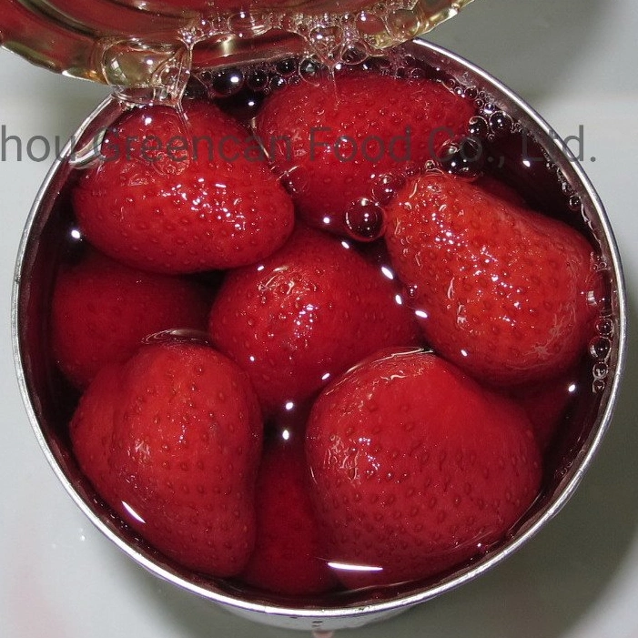 Natural Fruit Canned Fresh Strawberry in OEM