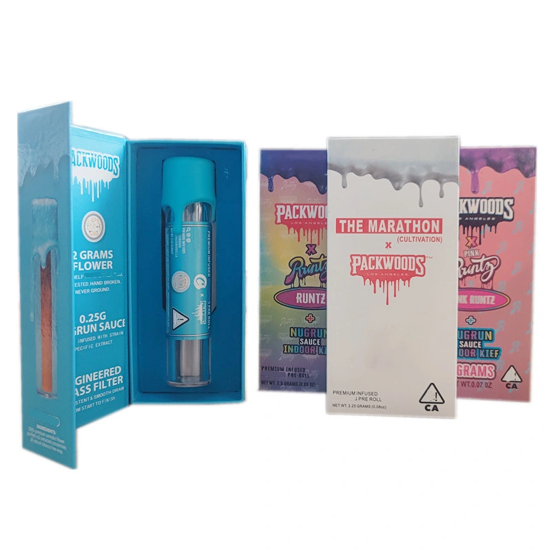 Refresque-Los Angeles Packwoods X Embalagem Runtz 11 sabores no stock prontos para envio1ml Bobina de cerâmica para resina vivo DAB Sistema sachê vazio recarregável cigarros 300mA