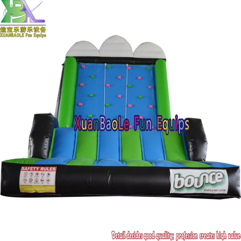 New Sport Equipment Inflatable Rock Climbing Wall for Home Garden or Amusement Park