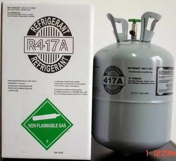 R22 la sustitución de equipos de refrigeración Residencial Gas refrigerante R417A