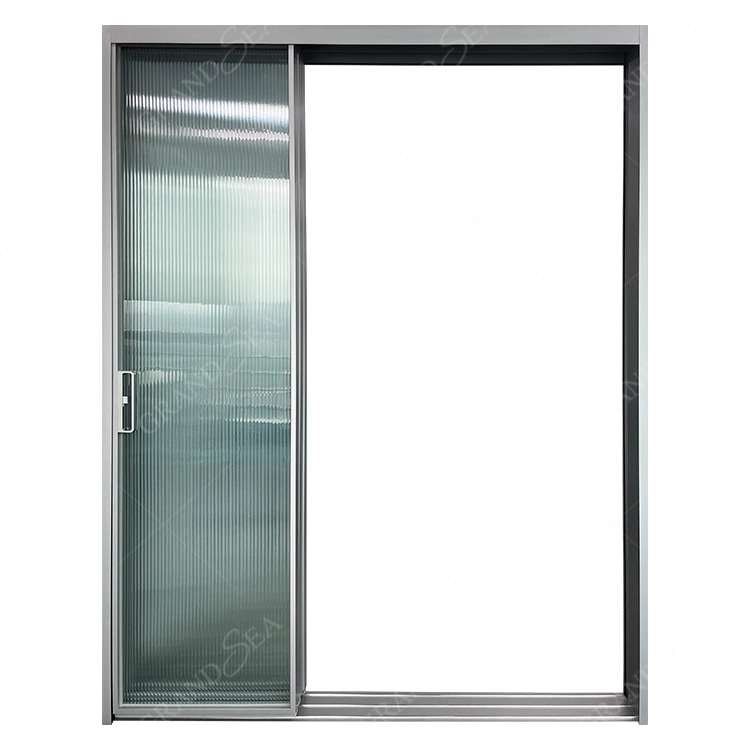 Automatic Interior Noiseless Magnetic Levitation Wooden Sliding Door Frameless Aluminum Windproof Doors Modern Room