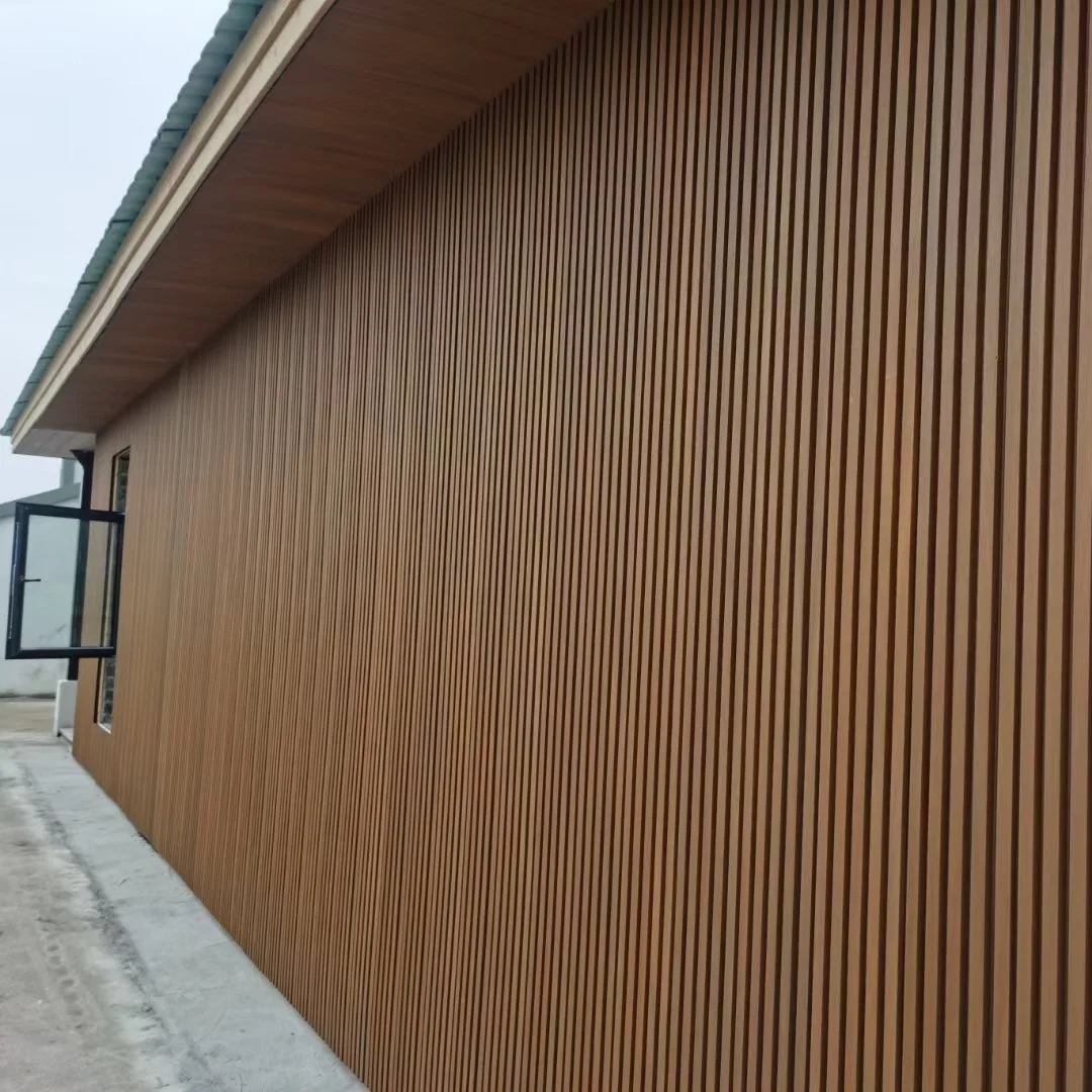 Waterproof Co Extrusion Wood Plastic Composite Outdoor Hollow Wall Panel