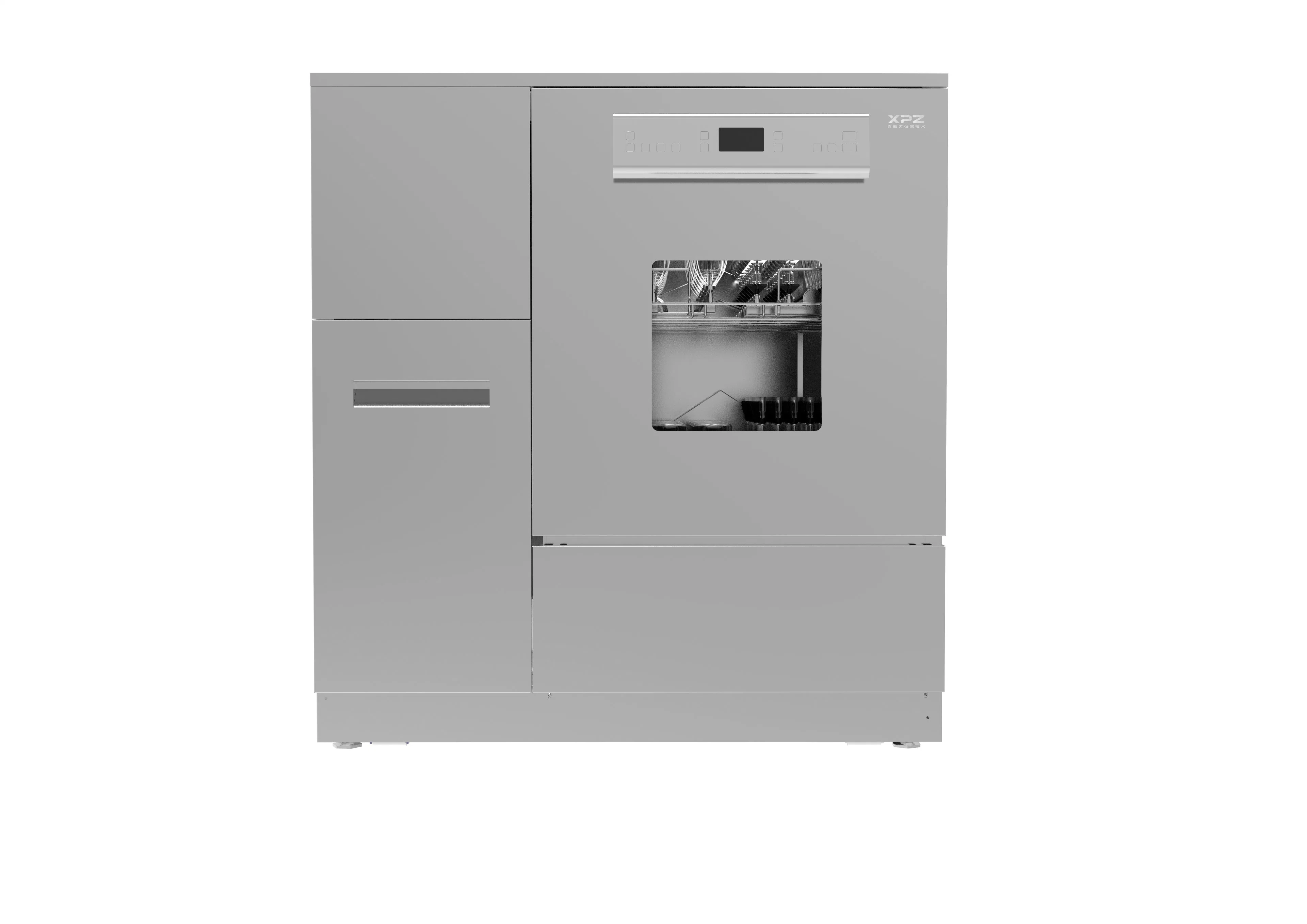 Equipamento de laboratório 202L 2-3 camada independente Lavagem automática de material de vidro para laboratório Máquina com secagem Hot Air in situ