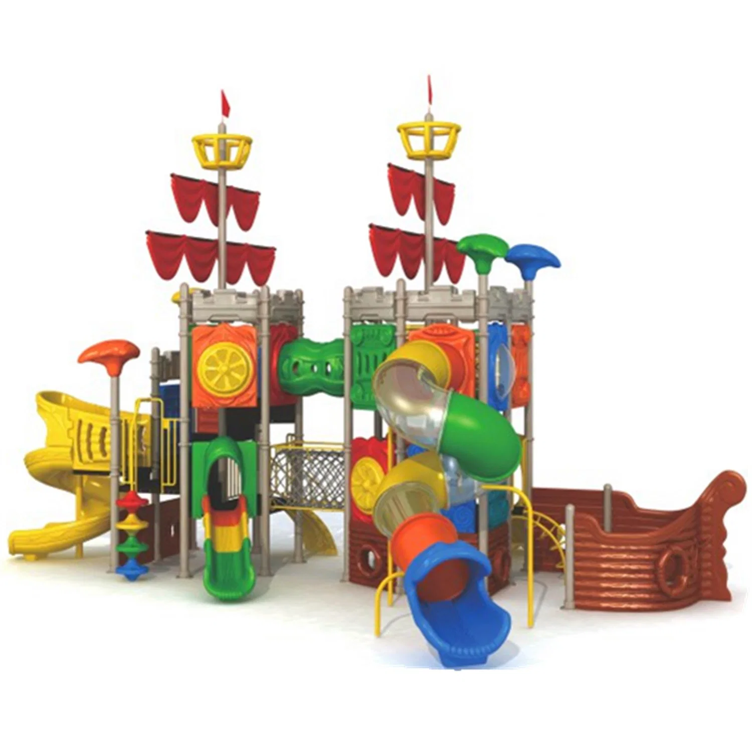 New Customized Outdoor Children&prime; S Playground Equipment Kids Amusement Park Toys