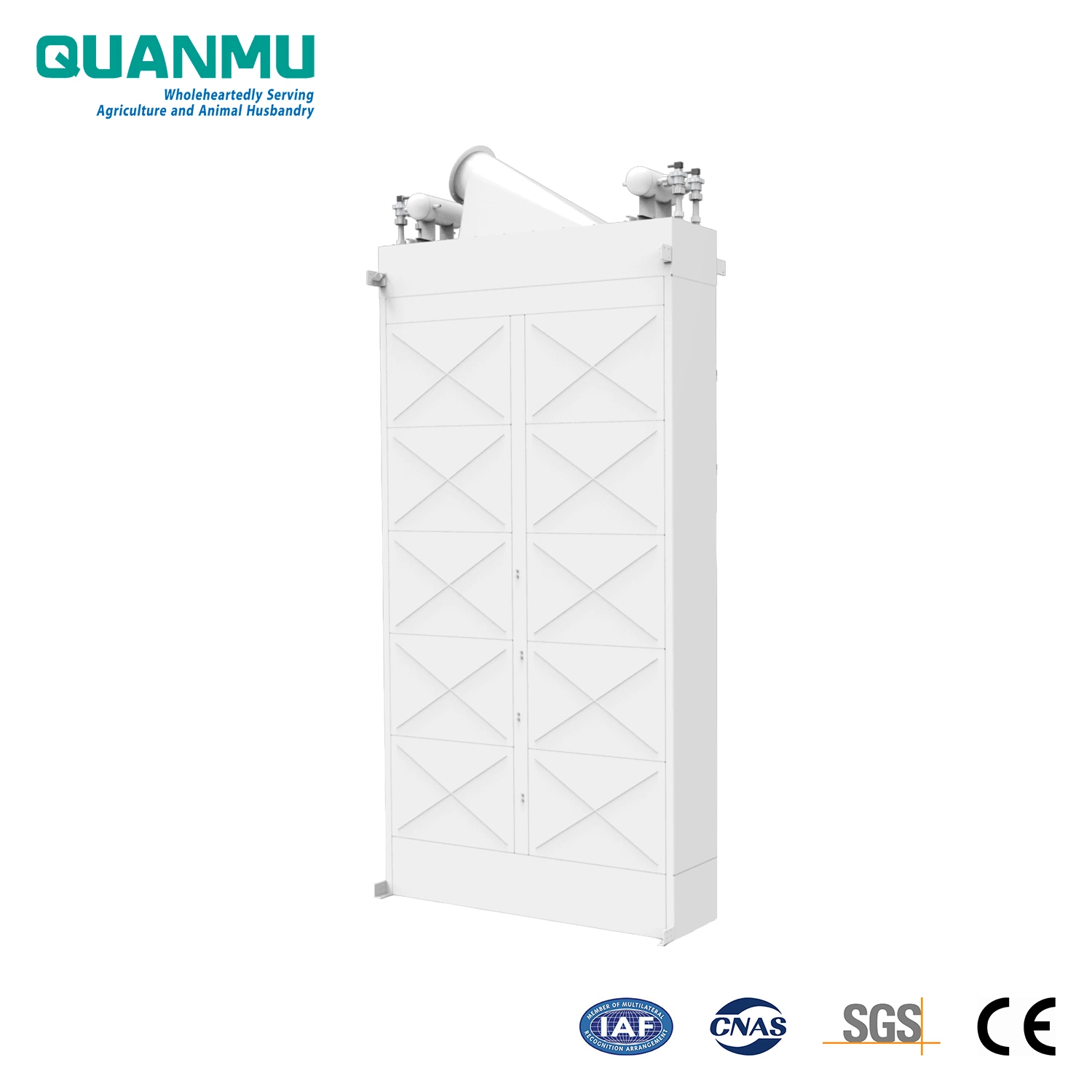 Combination Square High Pressure Jet Round Bag Industrial Air Dust Filter for Large-Scale Feeding Openings and Car Unloading Pits