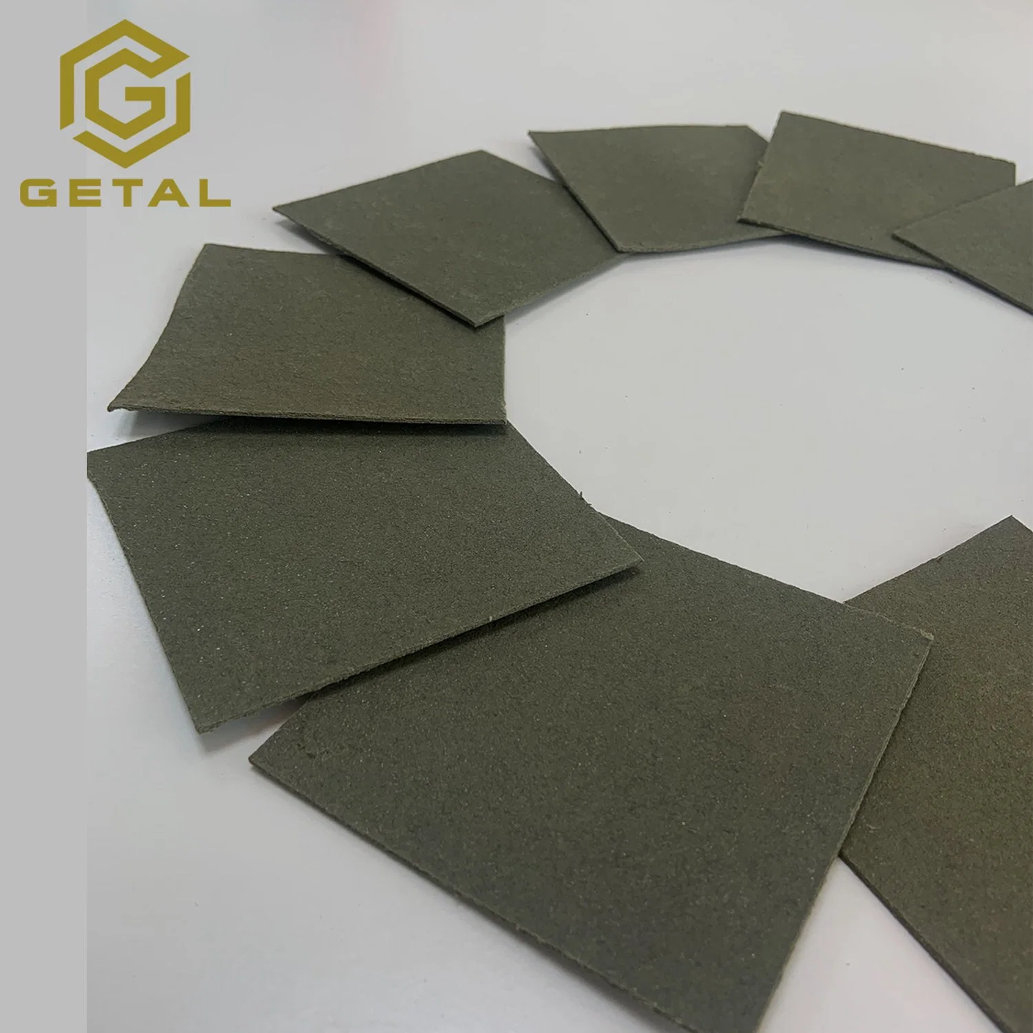 O alto desempenho Dlz001-1 Green Wet Kevlar Material de fricção Papel para máquina de Engenharia