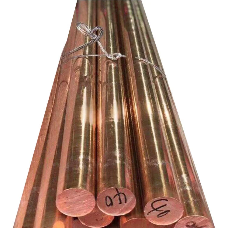 High quality/High cost performance C11000 C101 Dia 2-90mm Round Rod Copper Bar Hard Half-Hard 99.9% Pure Copper Red Copper