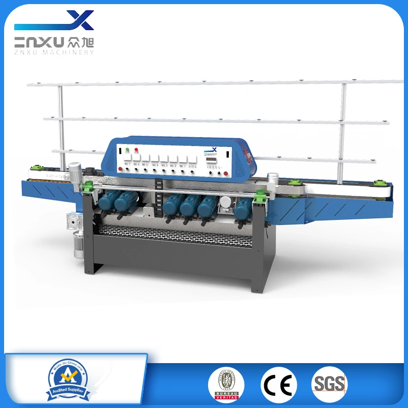 Durable 8 Motors Ball Bearing Beveling Machine /Glass Beveling Machine Price Zxm-LC251