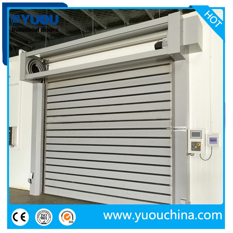 Industrial Thermal Insulated High Speed Roller Shutter Door for Pharmaceutical Drug Factory