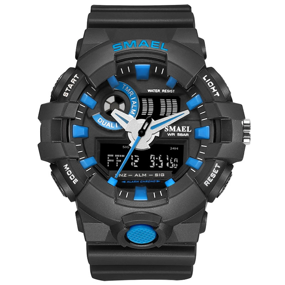 Horloge plastique montre Sport Homme Smart Watch coloré Digital Wrisr Montres