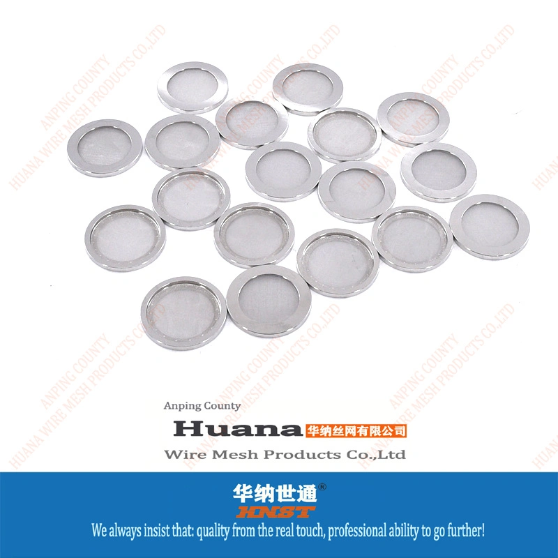 Stainless Steel Spinneret Filter Disc Pleated Wire Mesh and Metal Edging