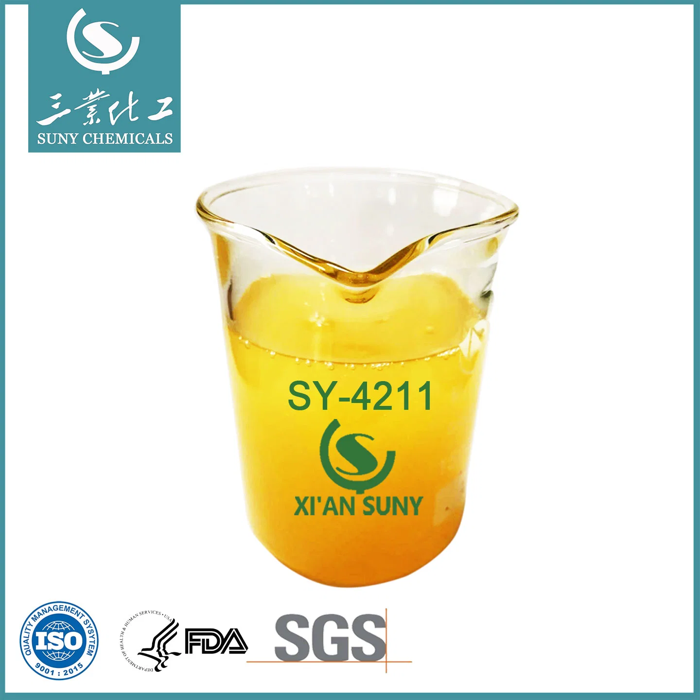 Suny Sy-4211 Factory Provide Water Treatment Sewage Paper Making Pulp Defoamer