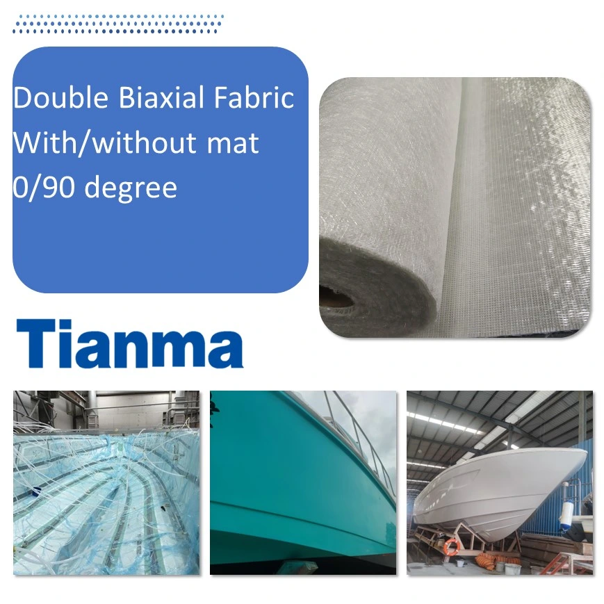 ECR Glass, Fiberglass 0/90 Degree Biaxial Fabric, Ewfc600/300 Glass Fiber Stitched Fabric