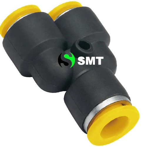 Pneumatic Plastic Push to Connect Union Straight Air Hose Fittings