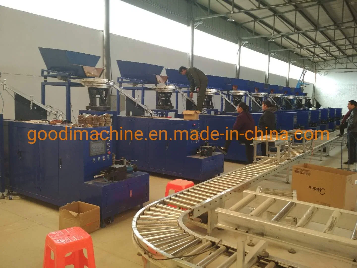 China Coil Nail Making Equipment Automatic Coil Nail Collator