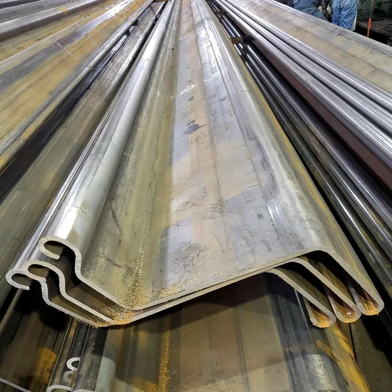 Hot Rolled Steel Steel Sheet Pile U, Z, L, S, Pan, Flat, Hat Profiles