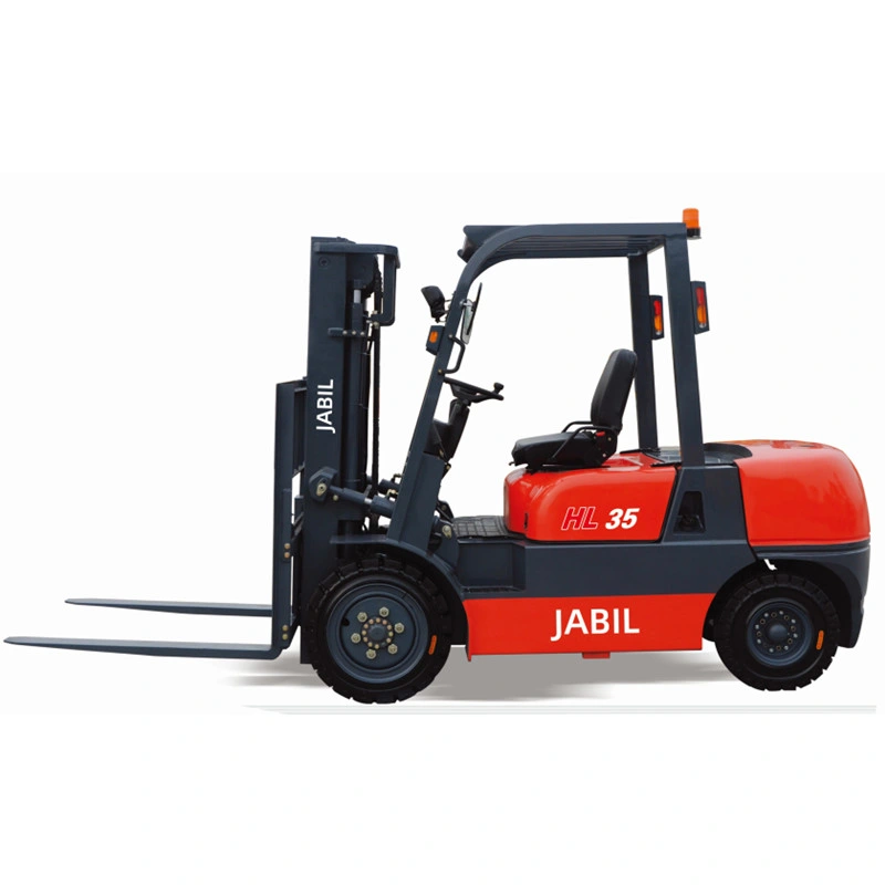 Euro 3 Euro 5 Diesel carretilla elevadora eléctrica Rough Terrain Forklift 3,5ton con Precio de accesorio