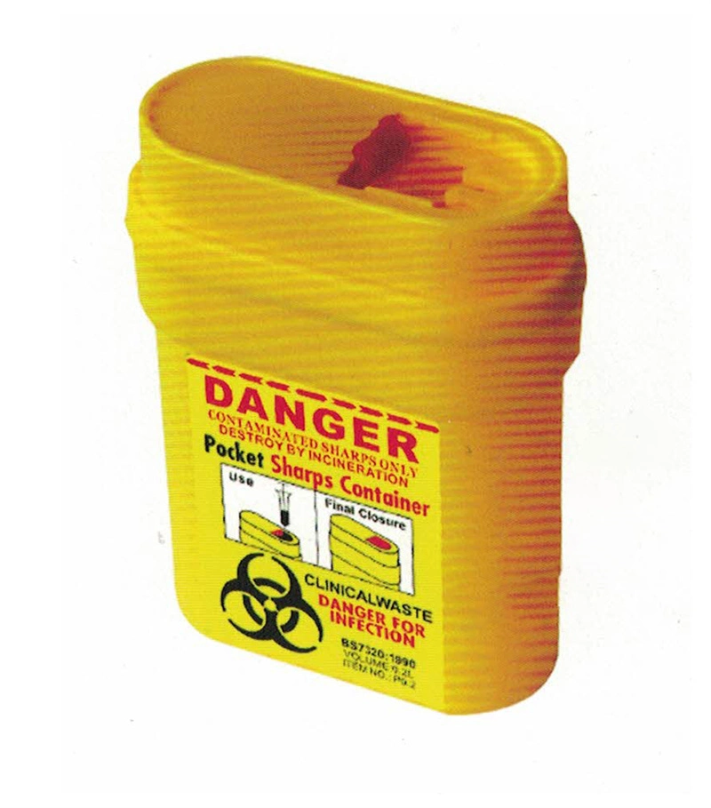 Sharp Disposable Container Medicalwaste Safety Box of Syringe Needle Box