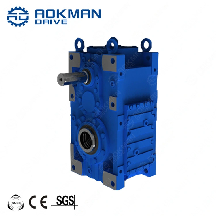 MCB Series Hollow Shaft Industrial Gearbox Helical Gear Speed Reducerl