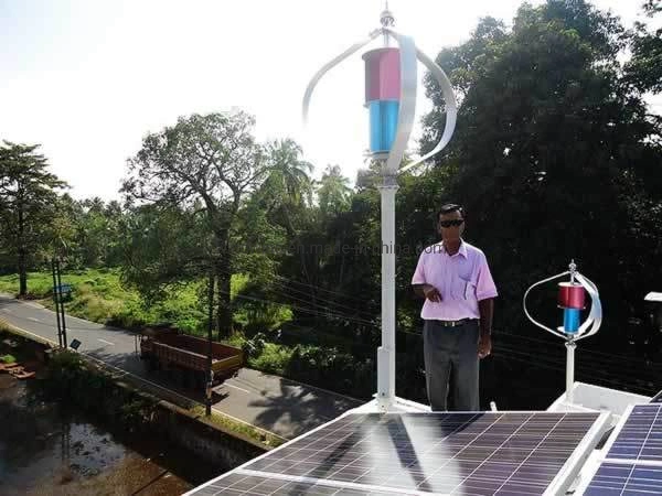 1kw Maglev Wind Generator off-Grid System Charge for 48V Battery