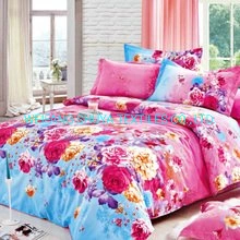 Home Textile Bed Sheet / Pillow Case / Quilt Microfiber Drawing 100% Polyester Disperse Printing