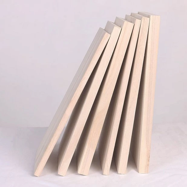 Top Quality Solid Wood Paulownia Edge Glued Board for Coffin Packaging Box Furniture