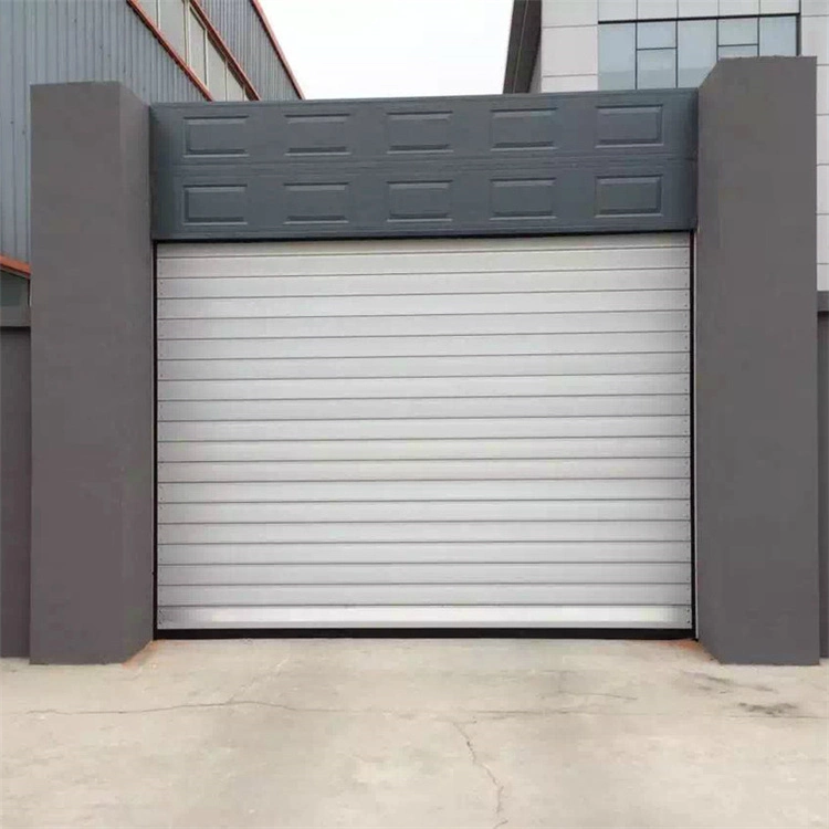 Household Individual Garage Door Track Cheap Price Roller Shutter Garage Door Garage Door Parts