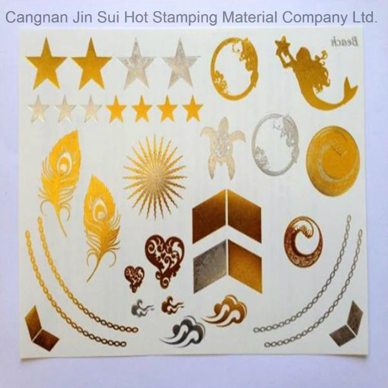 Gold Hot Stamping Foil for Paper Card Box